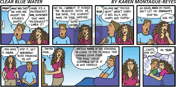 Clear Blue Water on Sunday January 7, 2007 Comic Strip