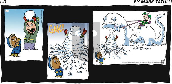 Lio on Sunday January 27, 2019 Comic Strip