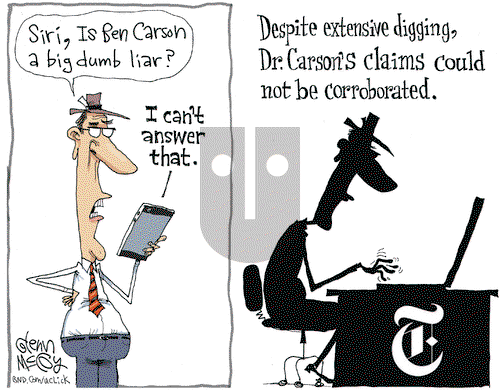 Glenn McCoy on Thursday November 12, 2015 Comic Strip