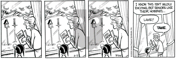 Grand Avenue on Thursday June 12, 2003 Comic Strip