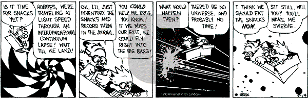 Calvin and Hobbes - Thursday July 14, 1994 Comic Strip