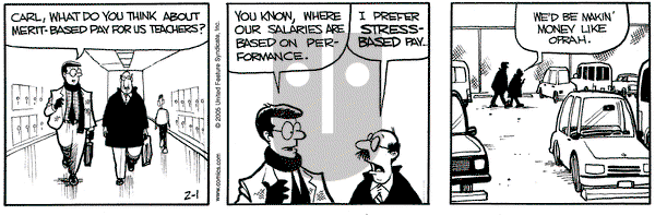 Grand Avenue on Tuesday February 1, 2005 Comic Strip