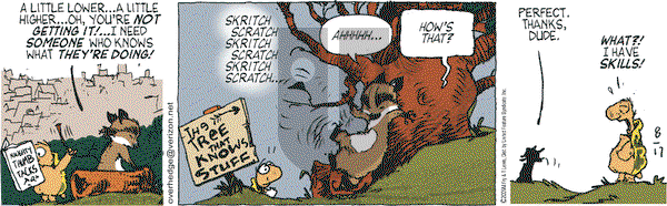 Over the Hedge on Monday August 17, 2009 Comic Strip