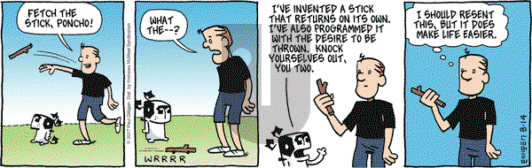 Pooch Cafe on Monday August 14, 2017 Comic Strip