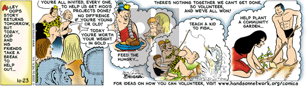Alley Oop on Friday October 23, 2009 Comic Strip