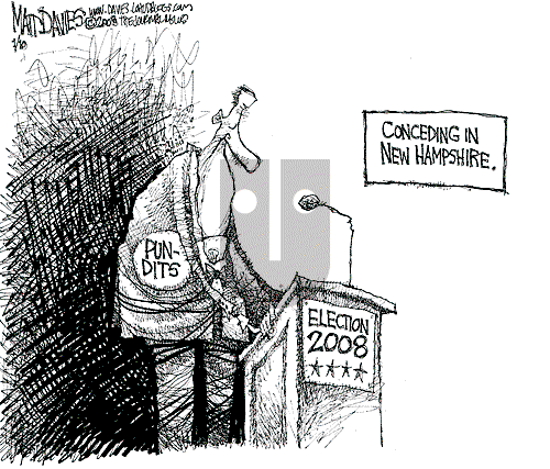 Matt Davies on Thursday January 10, 2008 Comic Strip