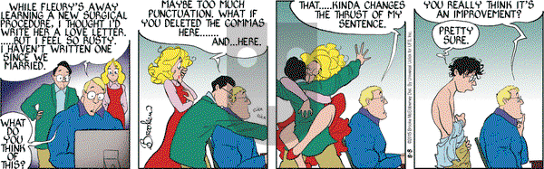 9 Chickweed Lane on Saturday August 8, 2015 Comic Strip