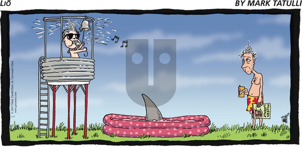 Lio on Sunday August 16, 2015 Comic Strip