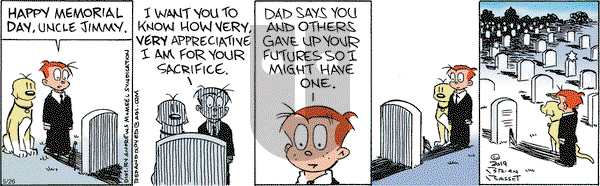 Red and Rover on Monday May 26, 2025 Comic Strip