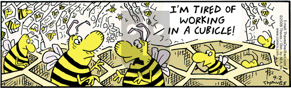 Frank and Ernest - Wednesday September 2, 2009 Comic Strip