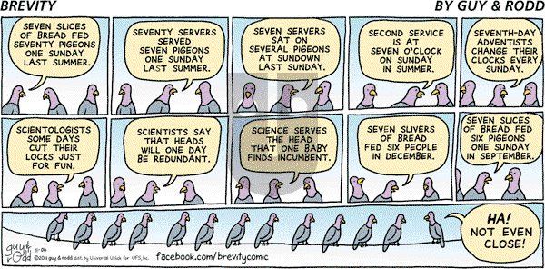 Brevity on Sunday November 6, 2011 Comic Strip