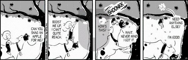 Cow and Boy Classics on Thursday January 19, 2006 Comic Strip