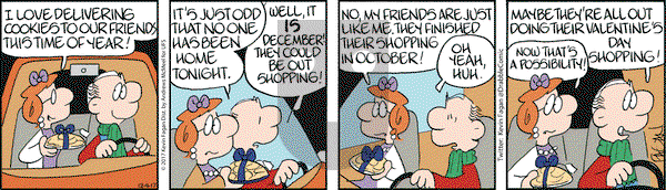 Drabble on Monday December 4, 2017 Comic Strip