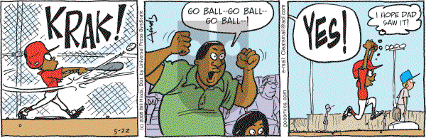 Cleats - Thursday May 22, 2008 Comic Strip