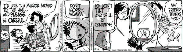 Rose is Rose on Tuesday August 26, 2003 Comic Strip