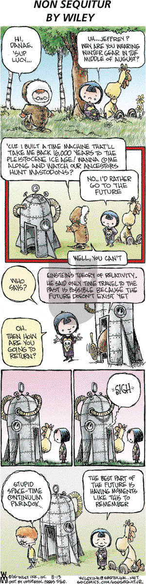 Non Sequitur on Sunday August 13, 2006 Comic Strip