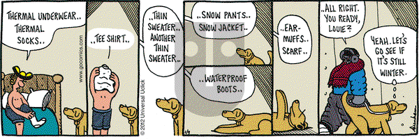 Overboard on Monday January 9, 2012 Comic Strip