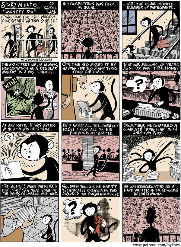 Lay Lines - Sunday October 11, 2015 Comic Strip