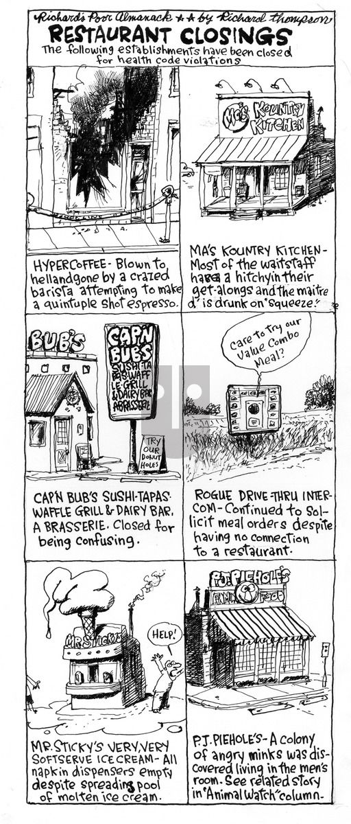 Richard's Poor Almanac on Wednesday March 12, 2025 Comic Strip