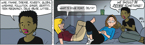 Luann on Monday May 19, 2008 Comic Strip