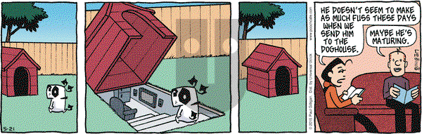 Pooch Cafe on Thursday May 21, 2015 Comic Strip