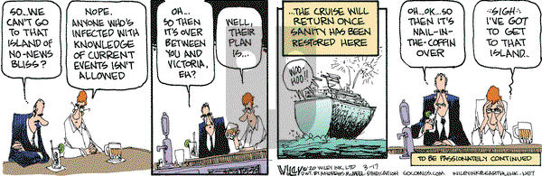 Non Sequitur on Tuesday March 17, 2020 Comic Strip