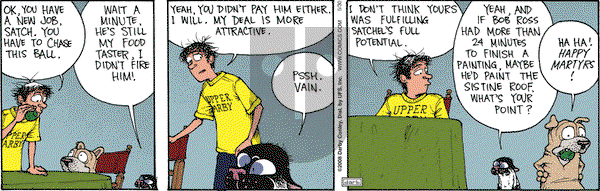 Get Fuzzy on Friday May 30, 2008 Comic Strip
