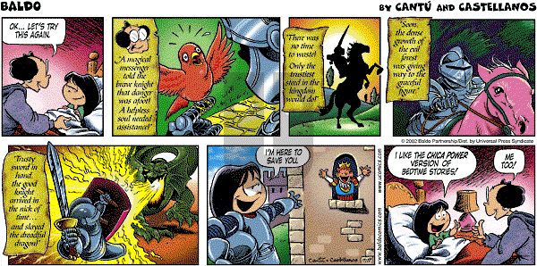 Baldo - Sunday November 17, 2002 Comic Strip