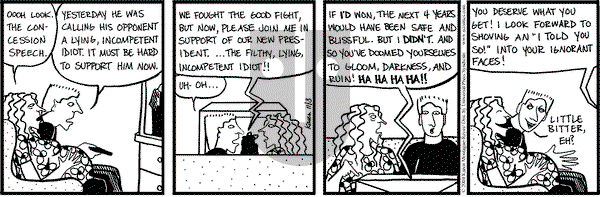 Clear Blue Water on Wednesday November 3, 2004 Comic Strip