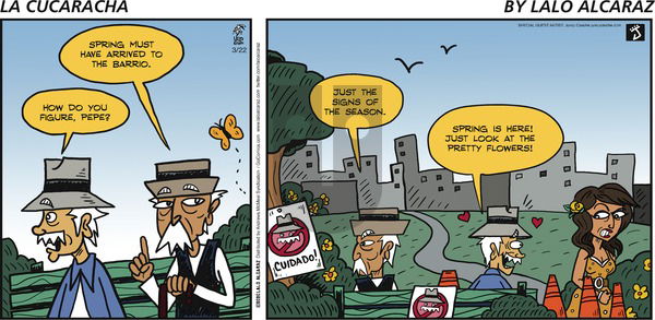 La Cucaracha on Sunday March 22, 2020 Comic Strip