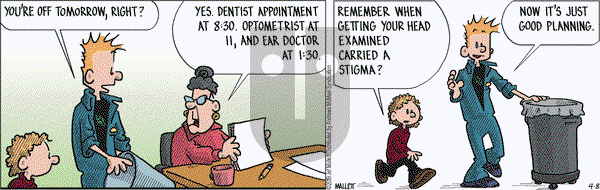 Frazz on Monday April 8, 2019 Comic Strip