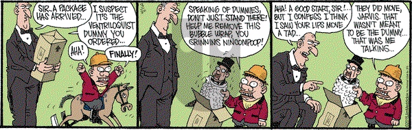 Monty on Monday March 30, 2015 Comic Strip