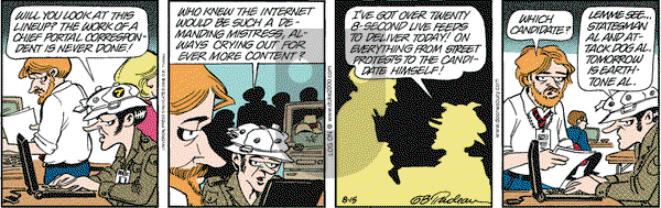 Doonesbury on Tuesday August 15, 2000 Comic Strip