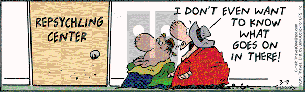 Frank and Ernest on Monday March 9, 2015 Comic Strip