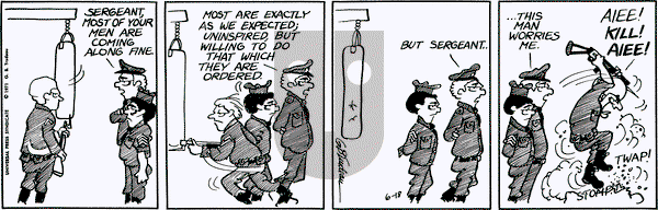 Doonesbury on Friday June 18, 1971 Comic Strip