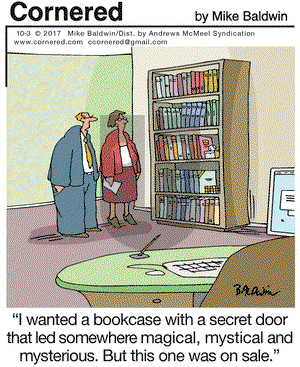Cornered on Tuesday October 3, 2017 Comic Strip