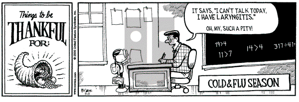 Grand Avenue on Monday November 21, 2005 Comic Strip