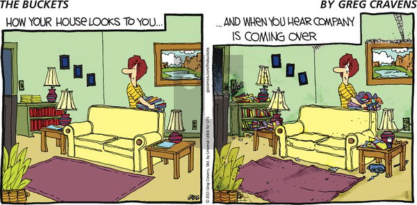 The Buckets on Sunday November 10, 2013 Comic Strip