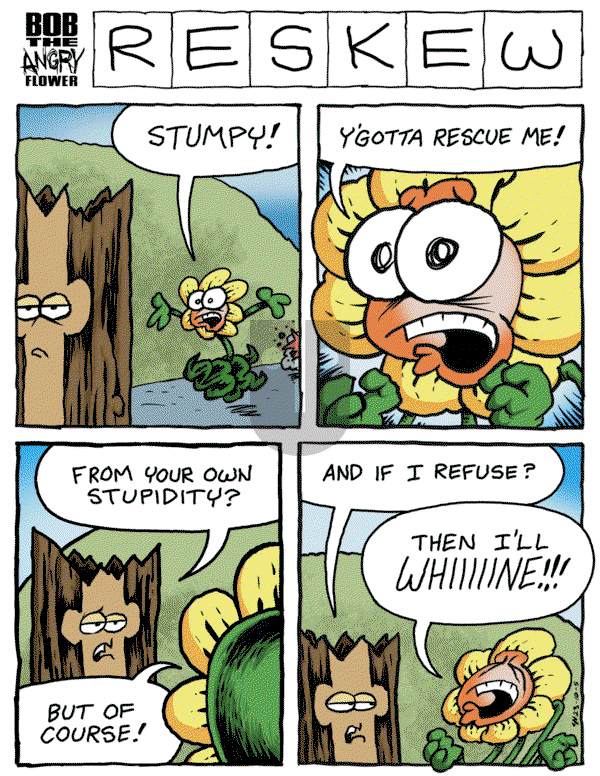 Bob the Angry Flower on Monday October 9, 2023 Comic Strip