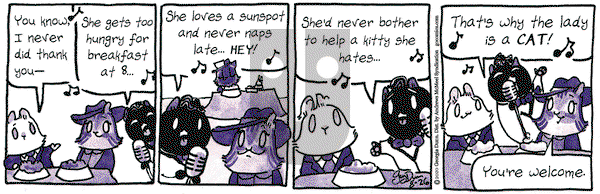Breaking Cat News on Wednesday August 26, 2020 Comic Strip
