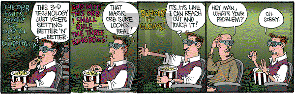 Monty on Monday February 7, 2011 Comic Strip
