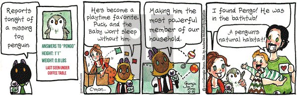 Breaking Cat News on Tuesday May 15, 2018 Comic Strip