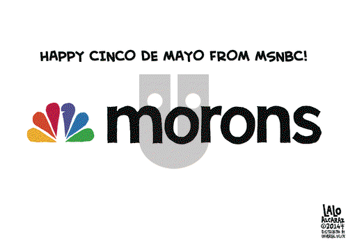 Lalo Alcaraz on Wednesday May 7, 2014 Comic Strip