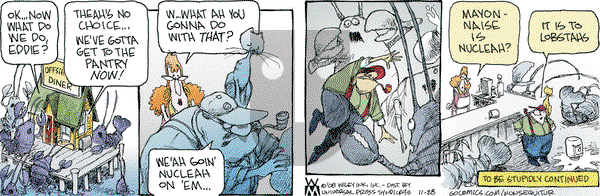 Non Sequitur on Friday November 28, 2008 Comic Strip