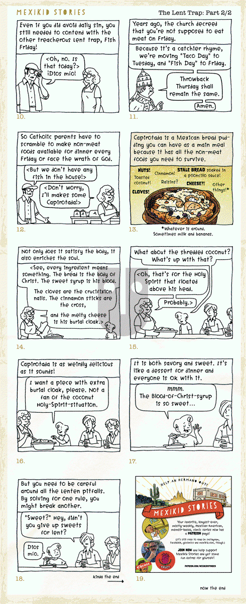 Mexikid Stories on Friday March 3, 2023 Comic Strip