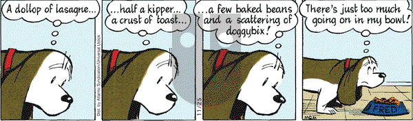 Fred Basset on Wednesday November 25, 2009 Comic Strip