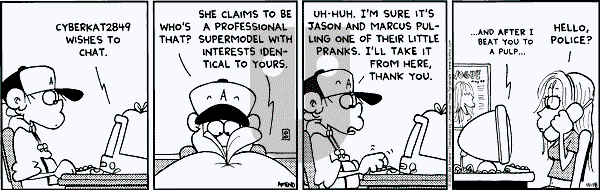 FoxTrot on Saturday November 18, 2000 Comic Strip