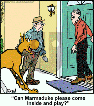 Marmaduke - Friday September 22, 2023 Comic Strip