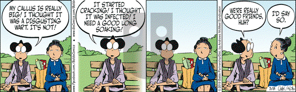 Baldo on Friday March 8, 2019 Comic Strip