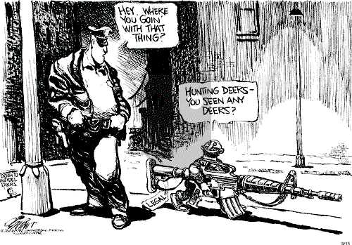 Pat Oliphant on Wednesday September 15, 2004 Comic Strip